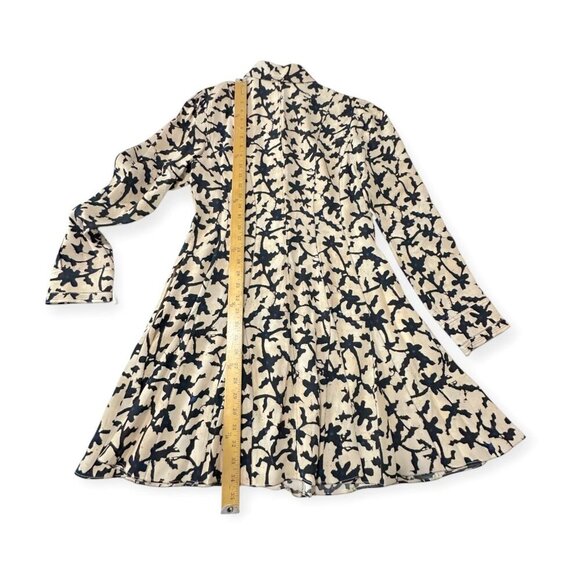 Ulla Johnson Roanne Printed Crepe Mini Dress, Size 4, Moonstone, New with tag - Picture 14 of 15